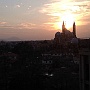 tramonto su Padova Cupole Santo